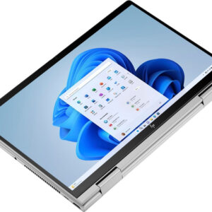 HP ENVY 14-ES0033DX X360 SILVER, CPU CORE I7-1355U, RAM 16GB DDR4 ONBOARD, STORAGE NVME 1TB, VGA INTEL IRIS XE, 14" IPS TOUCH,KEYBOARD ENGLISH BACKLIT, WARRANTY 1 YEAR