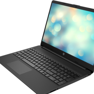 HP 15S-FQ5026NE BLACK, CORE I7-1255U, RAM8GB DDR4, STORAGE NVME 512GB, INTEL, VGA IRIS XE, SCREEN 15.6" HD, KEYBOARD EN/AR, DOS, 1 YEAR WARRANTY