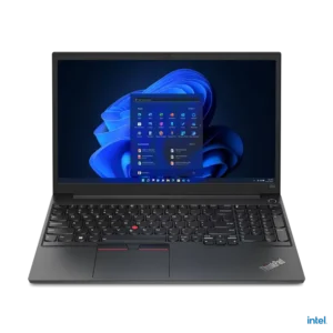 LENOVO ThinkPad E15 (21E60089ED)+CARRY CASE, CORE I5-1235U, 8GB DDR4, NVME 256GB, INTEL IRIS XE, 15.6" IPS FHD, KEYBOARD EN/AR DOS 1 YEAR WTY