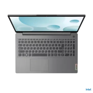 LENOVO IP3-82RK00H4AX (ARCTIC GREY), CORE I5-1235U, 8GB DDR4, NVME 256GB (SUPPORT HDD), INTEL IRIS XE, 15.6″ FHD, EN/AR, DOS, 1YR WARRANTY