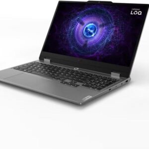 LENOVO LOQ 83DV000CAX (LUNA GREY), CORE I7-13650HX, 16GB DDR5 (16GB+ 1SLOT), NVME 512GB, RTX 4060 8GB, 15.6" IPS FHD 144HZ