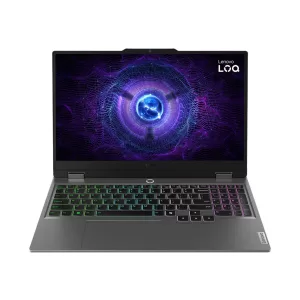 LENOVO LOQ 83DV00J8IN (LUNA GREY), CORE I7-13650HX, 16GB DDR5 (16GB+ 1SLOT), NVME 512GB, NVIDIA® GeForce RTX™ 4050 6GB GDDR6, Boost Clock 2370MHz, TGP 105W, 194 AI TOPS, 15.6" FHD (1920x1080) IPS 300nits Anti-glare, 100% sRGB, 144Hz, G-SYNC®,