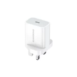 RIVERSONG PowerKub 20 Fast Wall Charger USB-C 20W White,