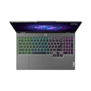 LENOVO LOQ-83DV00YRAX ( LUNA GREY), CORE I7-13650HX, 24GB DDR5 (12GB*2), NVME 512GB, NVIDIA® GeForce RTX™ 3050 6GB GDDR6, Boost Clock 1732MHz, TGP 95W, 142 AI TOPS, 15.6" FHD (1920x1080) IPS 300nits Anti-glare, 100% sRGB, 144Hz, G-SYNC®,