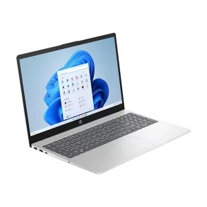 HP 15-FD0005DX (SILVER), CORE I5-1235U, 8GB DDR4+1 SLOT, NVME 512GB, INTEL IRIS XE, 15.6" HD TOUCH,