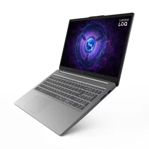 LENOVO LOQ 83LK0070DP (Luna Gray) + M100 RGB Mouse, Core™ I5-12450HX, 16GB DDR5, NVME 512GB, RTX 3050 6GB , 15.6" FHD 144HZ,