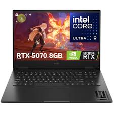 HP OMEN 16-BM7B9UA#ABA (SHADOW BLACK), CORE ULTRA 9-285H, 16GB DDR5 + 1 SLOT, NVME 1TB, NVIDIA RTX 5070 8GB DDR7, 16" 240H 2560*1600,